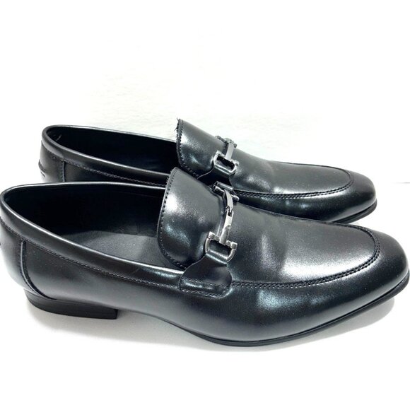 Alfani Men's Otis Bit Loafers  Color Black Size 10.5M - Picture 3 of 9